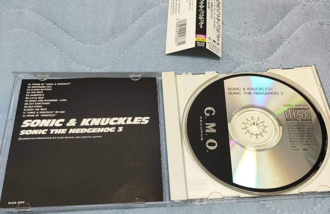 SEGA - 中古CD★SONIC &amp; KNUCKLES★SONIC 3★ALCA-5015 Sonic & Knuckles Collection - Sonic the Hedgehog 3 - PC CD