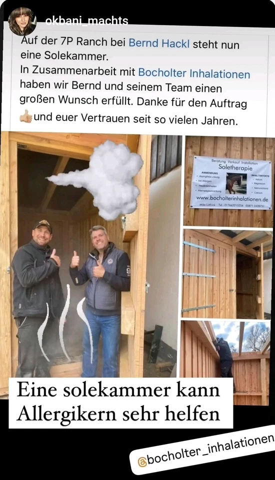 10 Liter 5% TotesMeer Salz Sole Soletherapie Salzkammer Inhalation - Bild 3 von 4