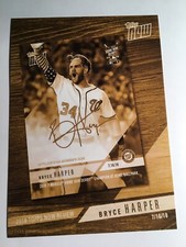 2019 Topps Now Review Set Jumbo 5x7 Bryce Harper Nationals TN6 03/10