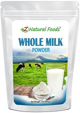 	Powdered Whole Milk - Shelf Stable Dry Milk Powder - Dried For Emergency	