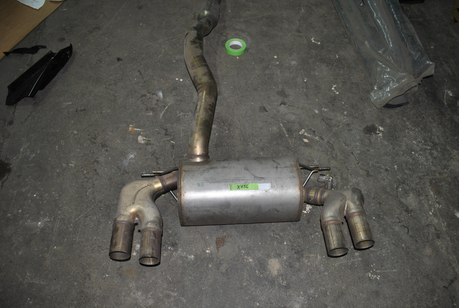 5 X156 BMW M2 F22 F23 / F87 Endschalldämpfer 7854717 + 7636574 | eBay