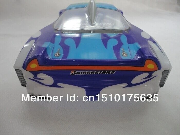 1/10 Onroad Rc Car 190mm Body Shell For Himoto Nacada Ftx Banzai Hsp Flying Fish - Image 4 of 4