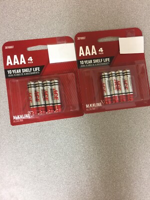 LR03UP-4B AAA Alkaline Batteries 8 pk Carded