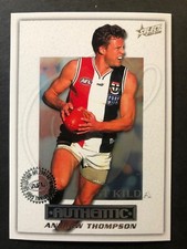 2001 Select Authentic Football Card Collection Andrew Thompson