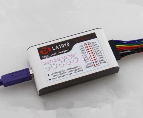 Nuevo analizador lógico USB LA1010 16 CANALES 100 MHz ARM FPGA - Imagen 1 de 3