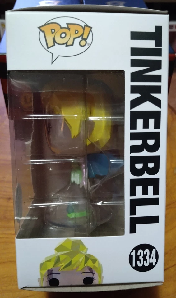 Tinkerbell Diamond Facet Disney 100th #1334 Pop Vinilo Funko Exclusivo de Tienda Foto 2 de 4
