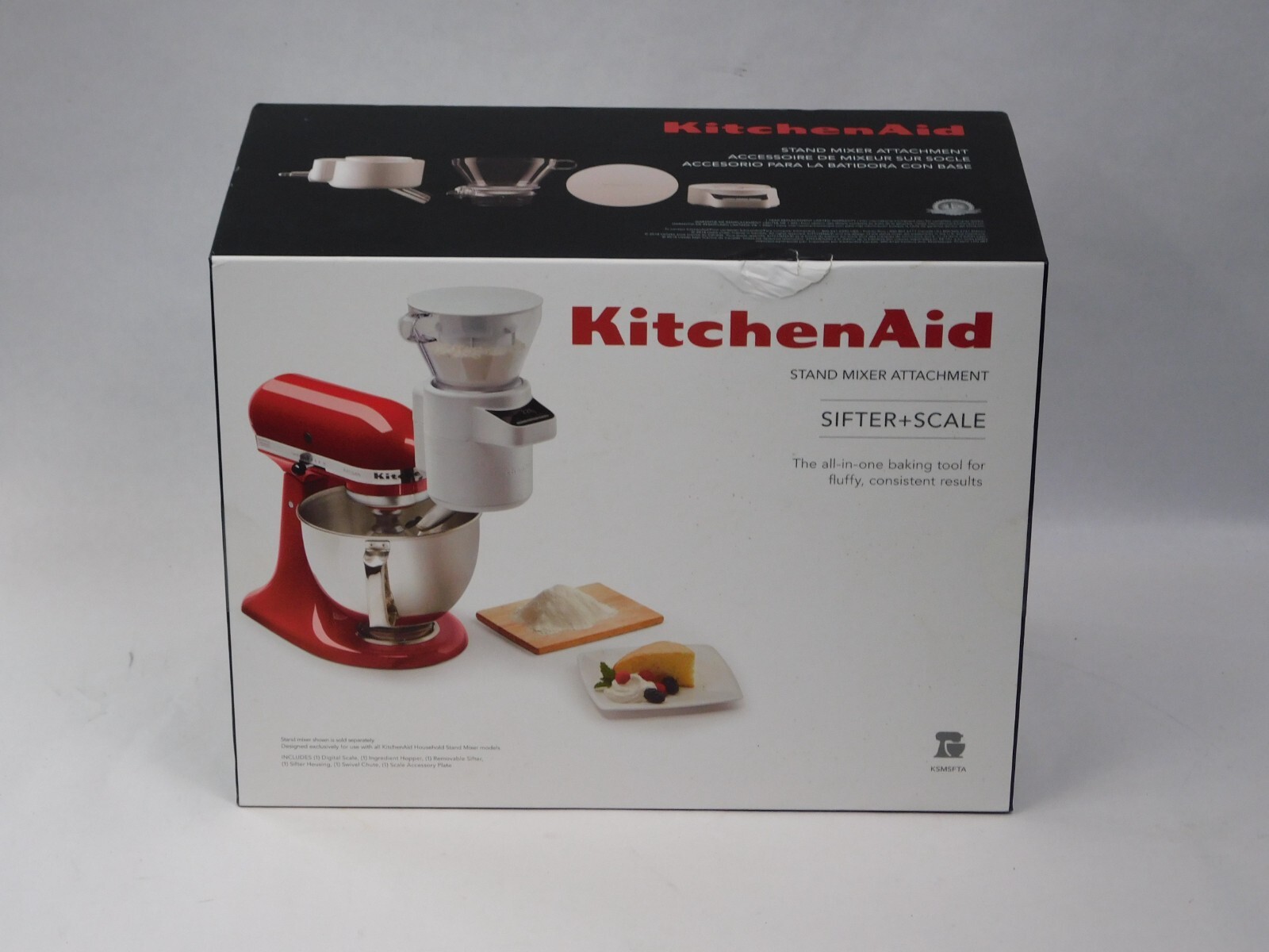 KitchenAid Sifter + Scale Stand Mixer Attachment KSMSFTA eBay