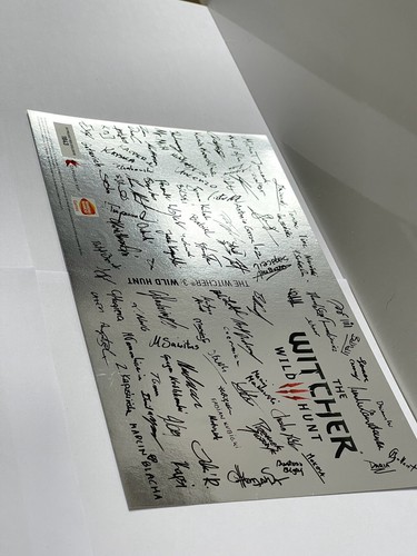 The Witcher 3 Day One Edition Limited Developer Signature Cover & Strategy Guide - Bild 11 von 24