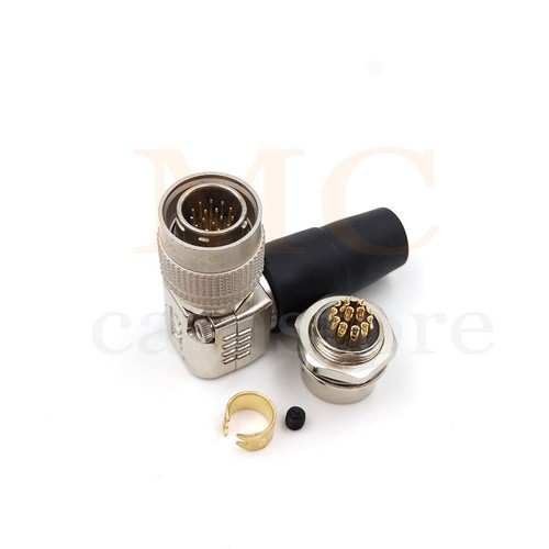 Hirose 16-pin,HR10A-10P-16P(73)HR10A-10R-16S power connector plug and socket - Picture 6 of 7