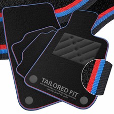 To fit Ford Fiesta MK3/Fiesta RS Turbo 1990-1993 Car Mats Black + Dual Trim [FN]