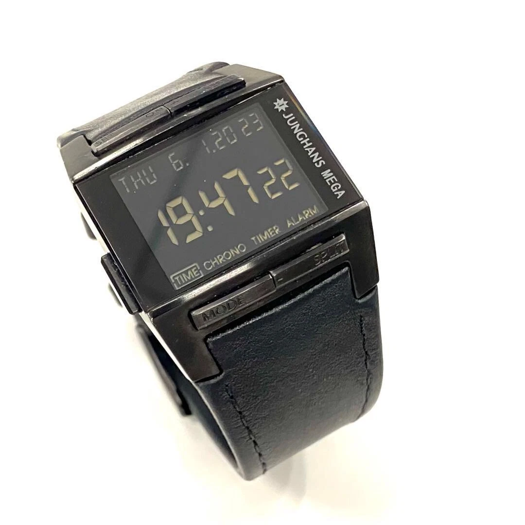 Junghans mega 1000 hotsell digital radio controlled watch
