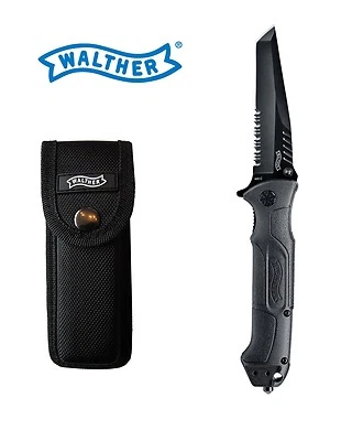 Walther BTK2 Black Tac Tanto 2 Messer inkl. Gürteletui NEU OVP