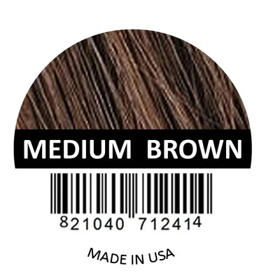 SAMSON HAIR FIBERS Samson Best Hair Loss Concealer Building fiber refill 50gr MEDIUM BROWN made USA