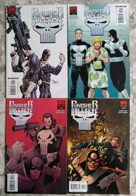 The Punisher Vs Bullseye #1 2 3 5 Set  1st Print Marvel Comics  2006