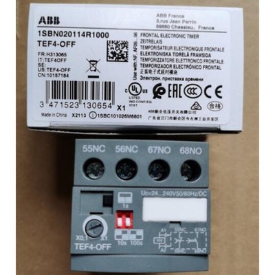 one new   Delay relay TEF4-OFF Quality assurance @zx