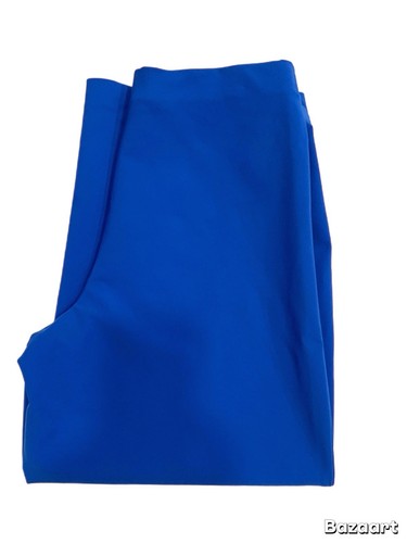 Nicole Miller Women Elastic Band Waist Capri Pant Bleu Size Large - Picture 5 of 5