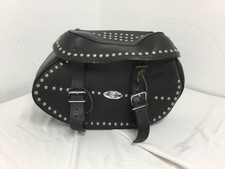OEM Harley-Davidson Heritage Softail Studded Leather Saddlebags, Used, (SR535)