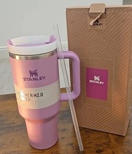 40oZ Stainless Steel Water Bottle Travel Tumbler Cup with Straw Lid Insulated UK