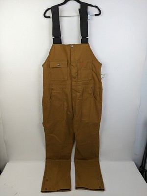 Die Hard Mens Large Duck Bib Overall Unlined Heavy Coverall Work Wear Engineer