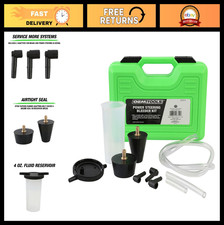 Power Steering Brake Bleeder Kit - Vacuum Adapter For Fluid Line Air Removal