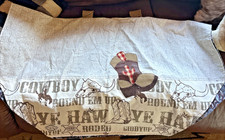 Cowboy Handmade Baby Infant Car Seat Canopy-Cover