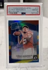 2017 PANINI DONRUSS OPTIC RED/YELLOW #177 PATRICK MAHOMES II ROOKIE RC PSA 10