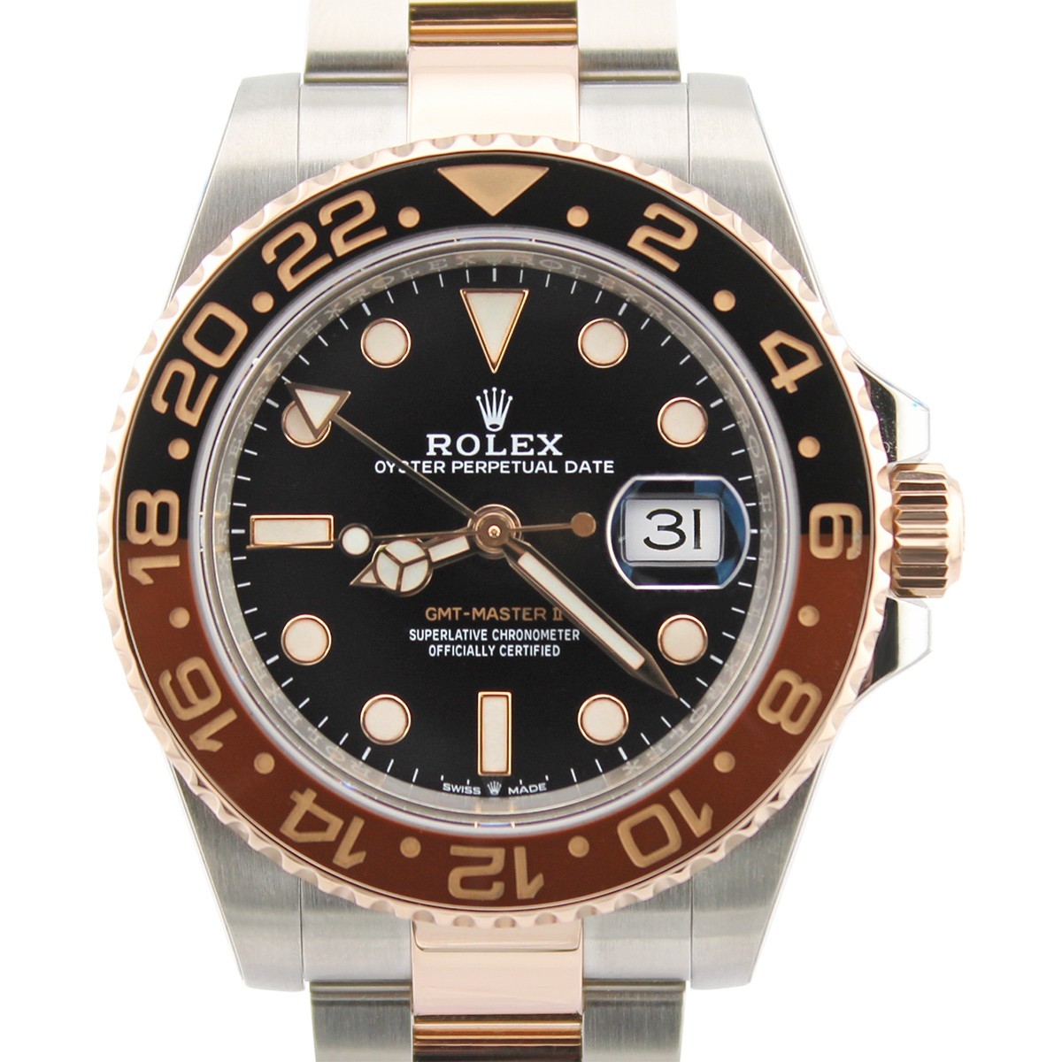 ROLEX GMT-Master II 126711CHNR Root Beer Watch 2023 B&P + 2026 RSC ...