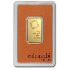 10 gram Valcambi Gold Bar .9999 Fine Gold Bar (In Assay) #A719 4329.51 per troy oz
