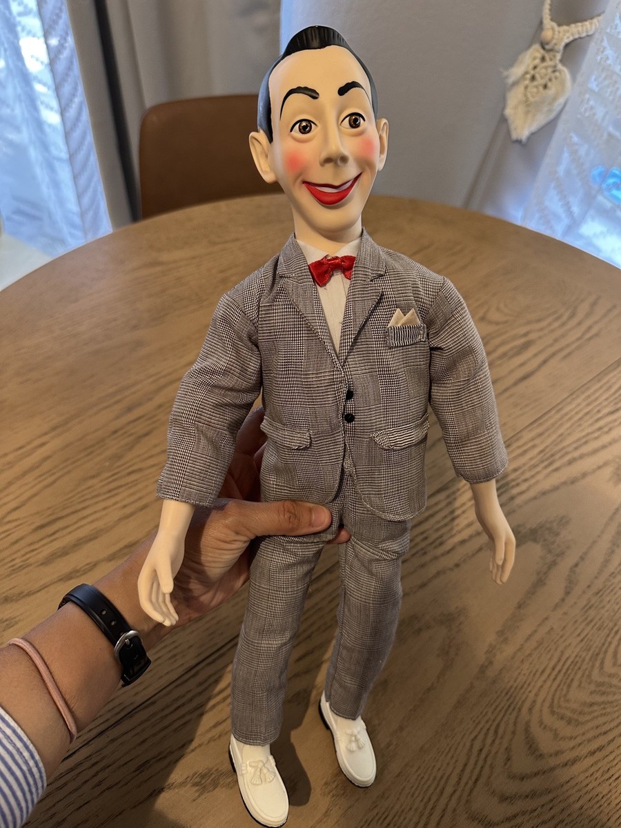 Working VTG Pee-Wee Herman Talking Pull String Doll 18” Original