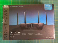 NUOVO sigillato NETGEAR Nighthawk AX6 AX5400 router WiFi 6 (RAX50)