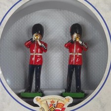 Britains 8311, Coldstream Guards, two trumpets, with box. 1994