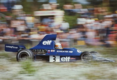 Jody Scheckter Tyrrell 007 Ford Swedish GP at Anderstorp Raceway J- Old Photo