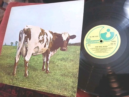 PINK FLOYD  -    Atom Heart Mother,     RARE 1971 UK 'GRAM CO' LP..... NICE COPY