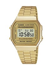 CASIO VINTAGE Chronograph A168WG-9EF Edelstah...