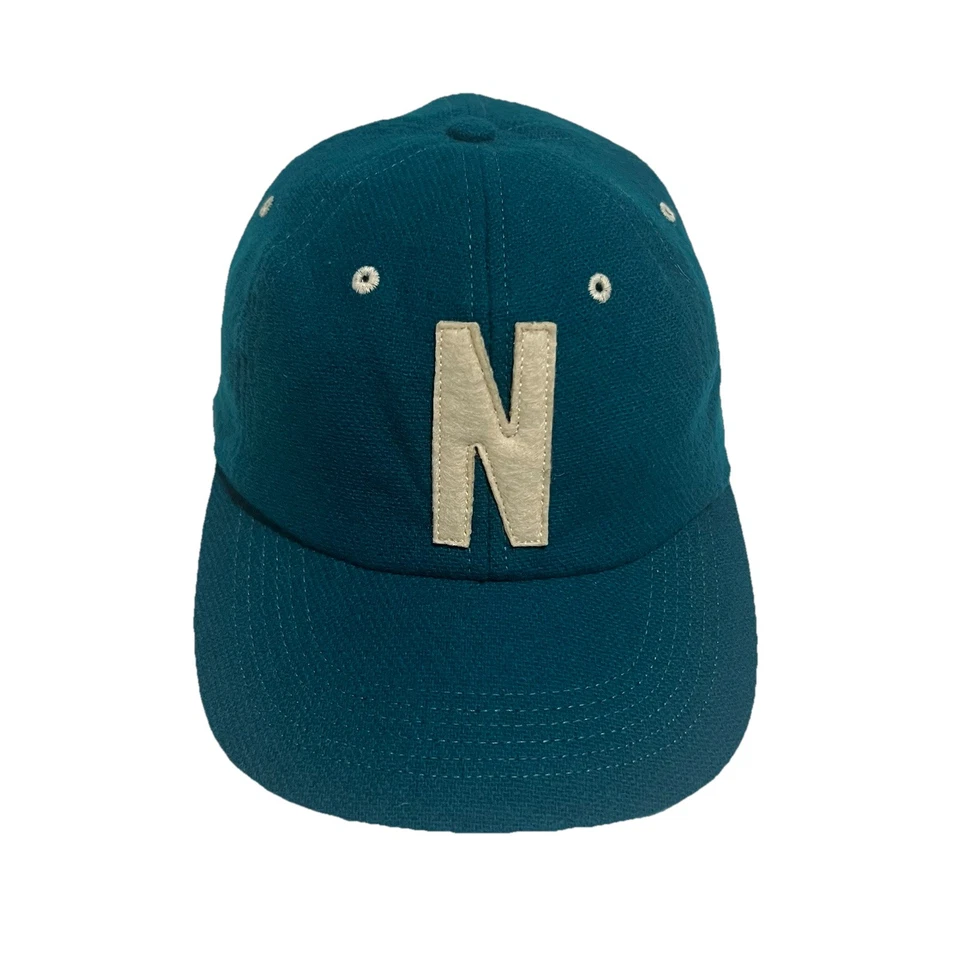 Norse Projects Wool Sports Cap Teal Color Adjustable Hat - Image 2 of 4