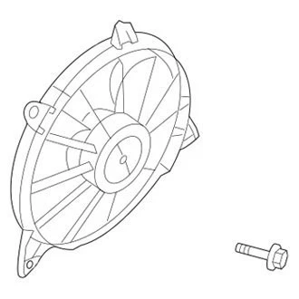 For Dodge Journey 2009-2019 Mopar 68102116AA Engine Coolant Fan Assembly Foto 4 de 4