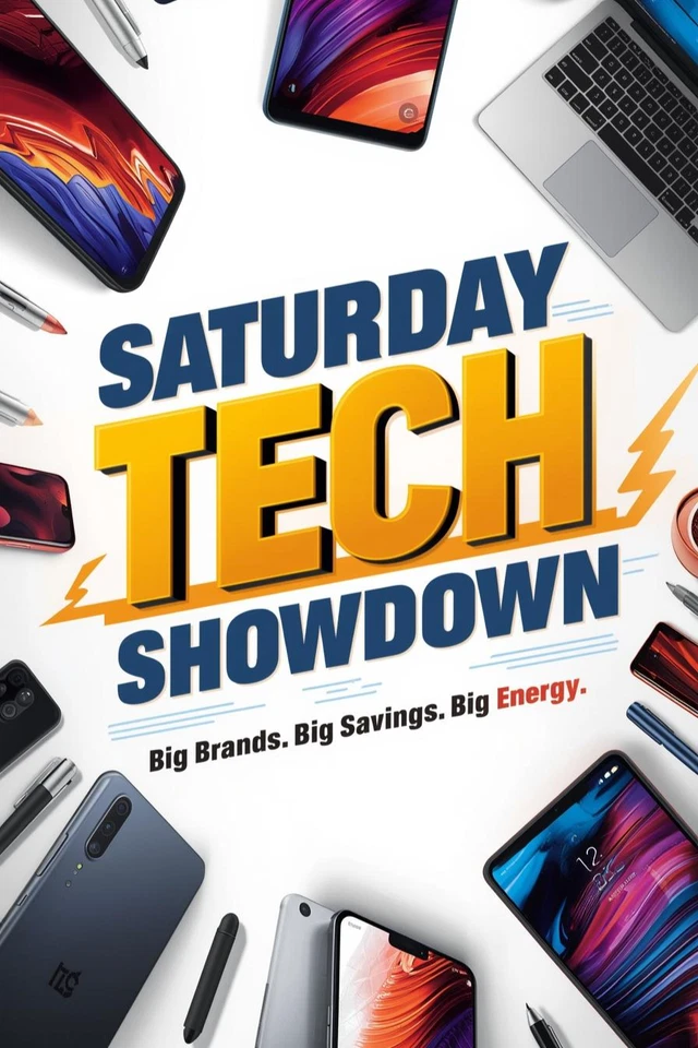 Saturday Tech Showdown - Top deals on mixed Tech!
