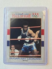 Sugar Ray Leonard 1991 Impel US Olympic Hall of Fame Card #29