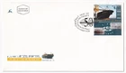 STAMP ISRAEL  "HAIFA" "ZIM" "SHIPPING & CARGO SHIPS" 1995 FDC ENVELOPE