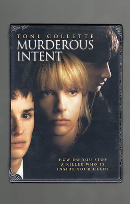 Murderous Intent (DVD) Toni Collette, Gregory J. Read, BRAND NEW!