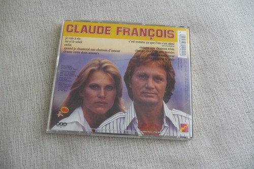 CLAUDE FRANCOIS CD C'EST COMME CA QUE L'ON S'EST AIME. JE VAIS A RIO. - Imagen 2 de 3