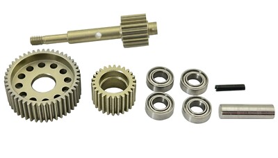 Aluminum Stealth Case 3 Gears For Team Associated RC10 Worlds Car-Top Shaft 6571
