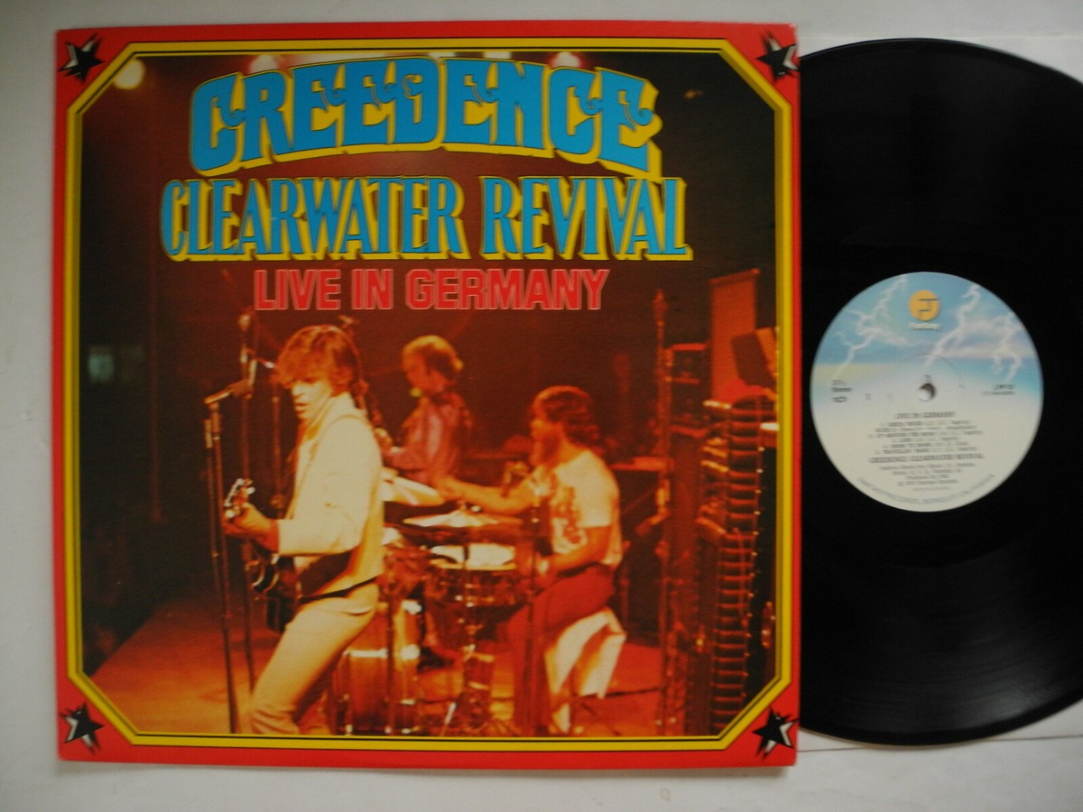 CREEDENCE CLEARWATER REVIVAL/CCR Live In Germany LP 1973 Sweden