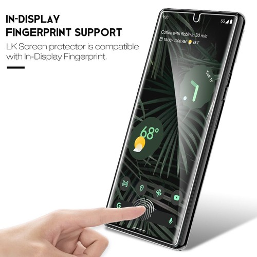 LK [2+2 Designed for Google Pixel 6 Pro Flexible TPU Film Screen Protector [N... - Picture 5 of 8