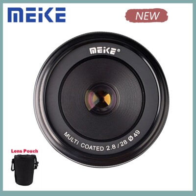 Meike 28mm APS-C Large Aperture Manual Focus Lens For Sony E Mount  Camera UK
