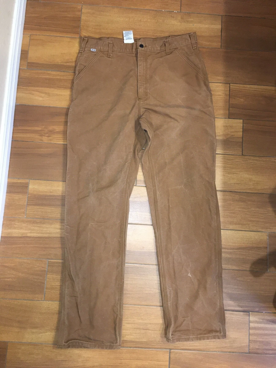 Carhartt fr canvas best sale pants