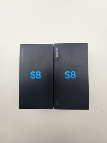 2 Samsung Galaxy S8 64 GB GRAY AND SILVER - EMPTY BOX ONLY - w/ Manual (1173) - 第 1/5 張圖片