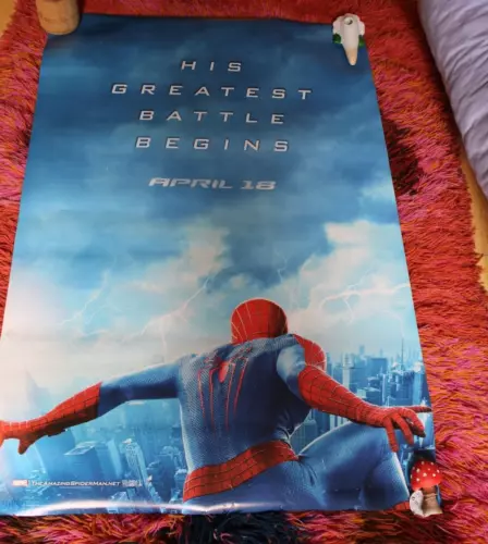 THE AMAZING SPIDER-MAN 2 2014 ORIGINAL UK CINEMA MOVIE PORTRAIT POSTER