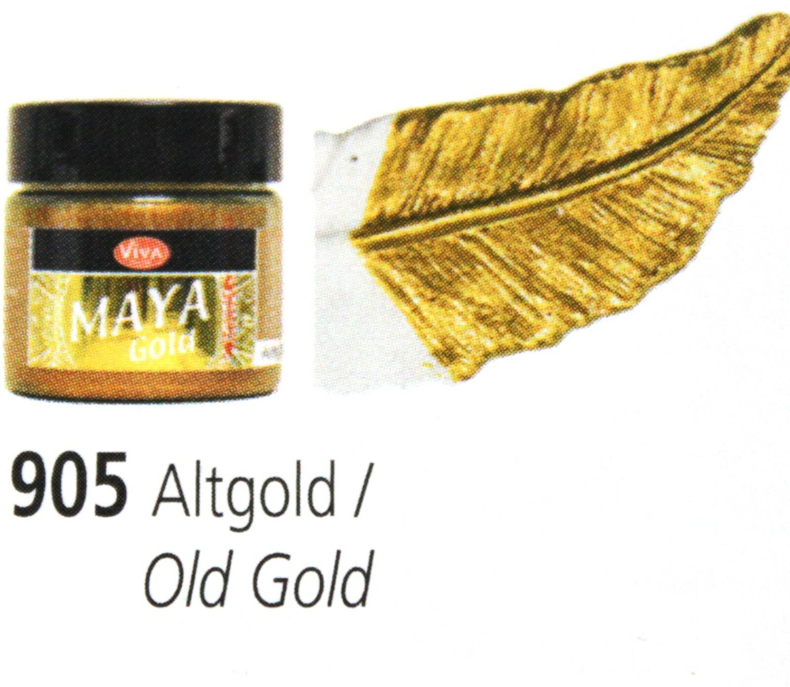 Maya-Gold Effektfarbe 45ml (1ltr.175,33) 10 verschiedene Farbtöne