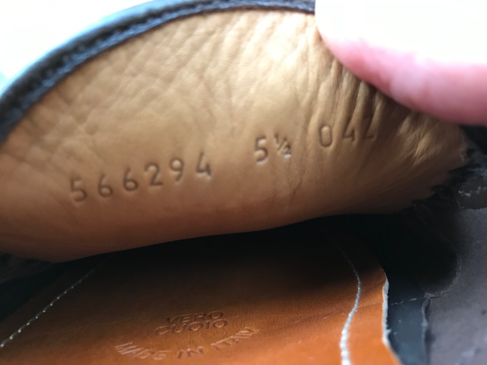 Gucci Loafers Shoes Drivers Brown Leather Mens UK 5.5 US 6.5 39.5 Web Green Red thumbnail 12